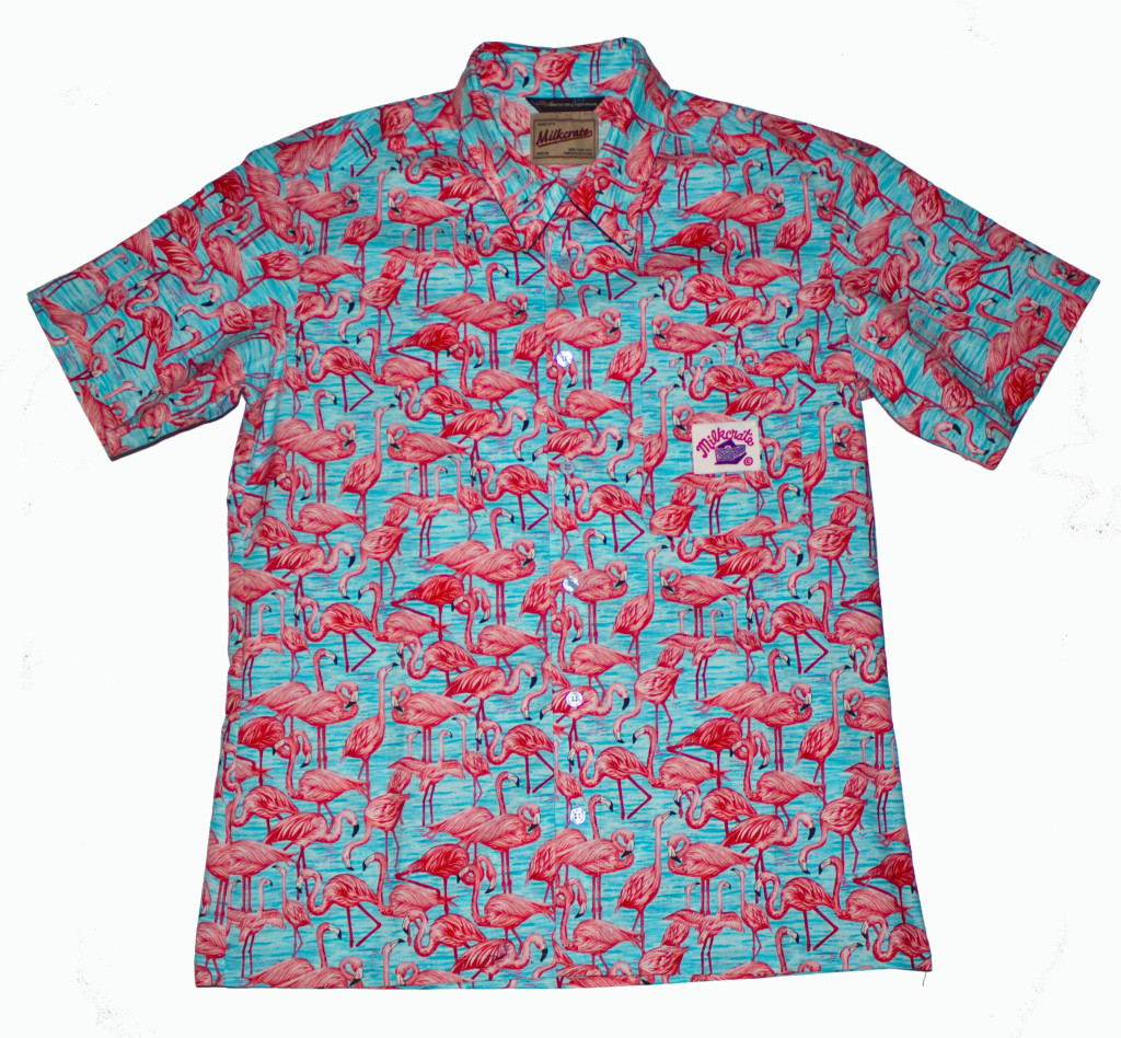 buttonupshirtflamingo